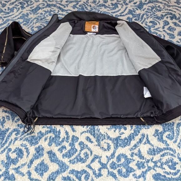 Phenix ski jacket aerothermal lightweight warm coat black and gold skiing winter - Picture 10 of 16